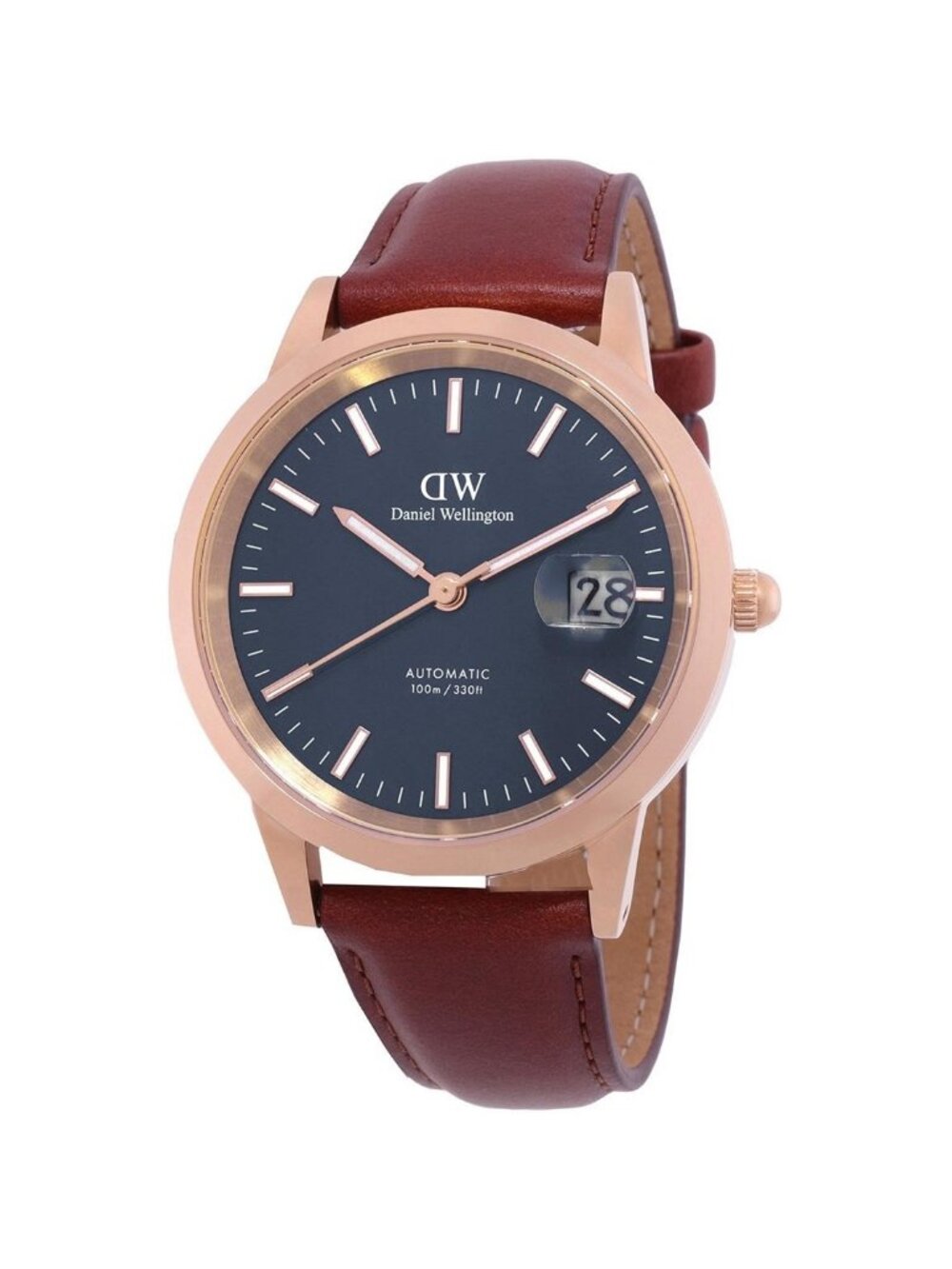 NWT Daniel Wellington Iconic St Mawes Automatic Blue Dial Watch